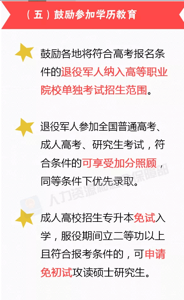 @退役士兵 提升就业创业能力大礼包送给你