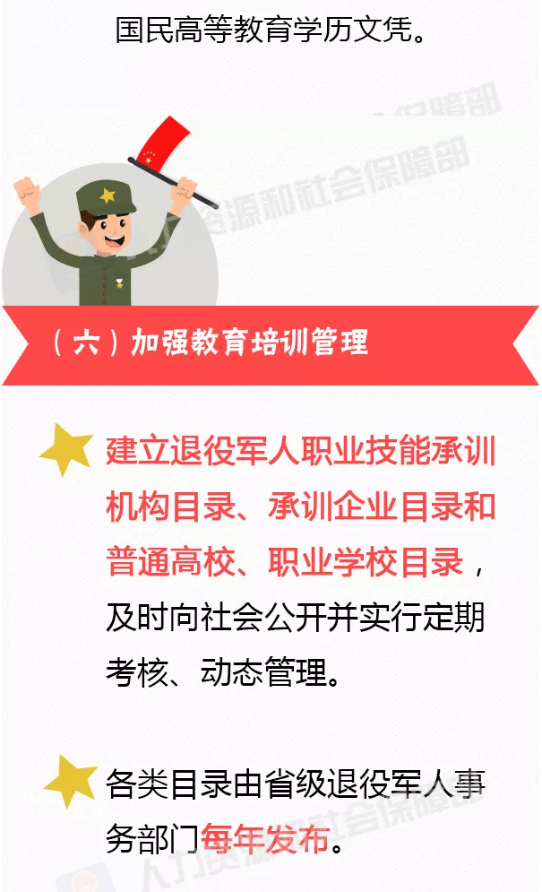 @退役士兵 提升就业创业能力大礼包送给你